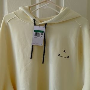 Jordan hoodie cream color